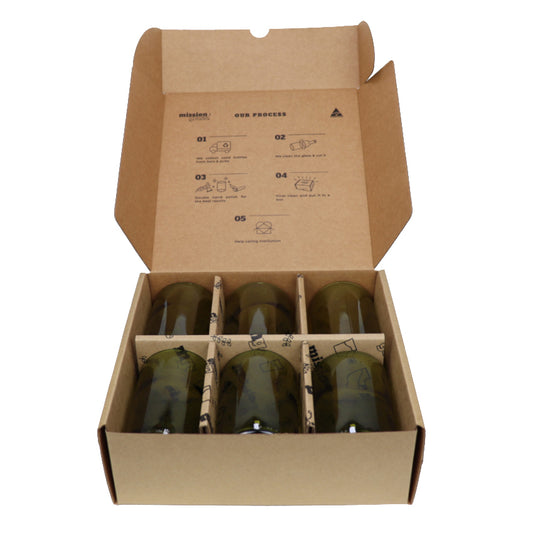 Save Six (from landfill) Pack - Green